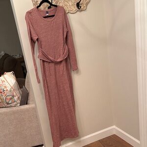 Old Navy Pink Maxi Dress xs maternity
